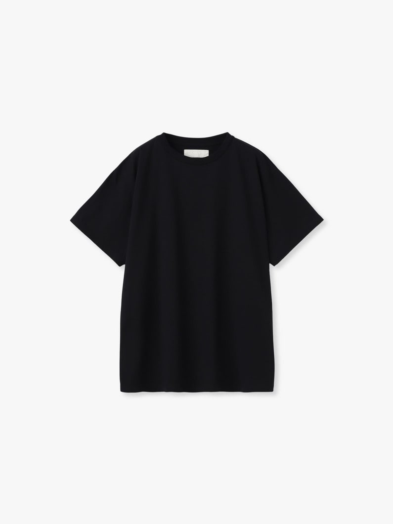 オーガニックコットン オーバーサイズ ティー 詳細画像 black 3
