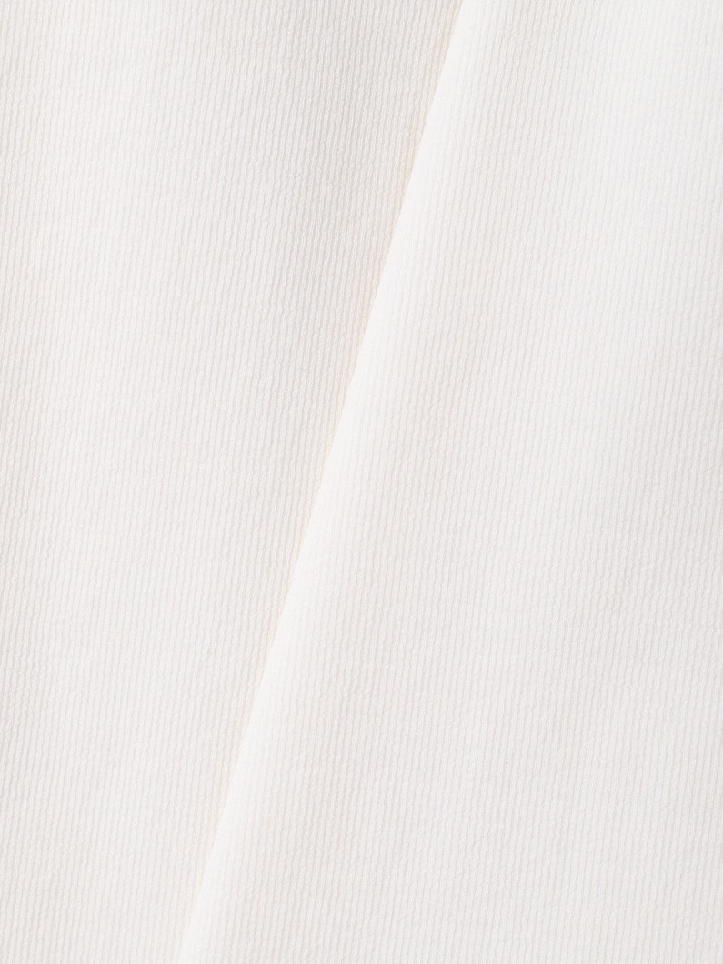 ベアリブ スリーブレス トップ（オフホワイト/ブラック/ブルー） 詳細画像 blue 3