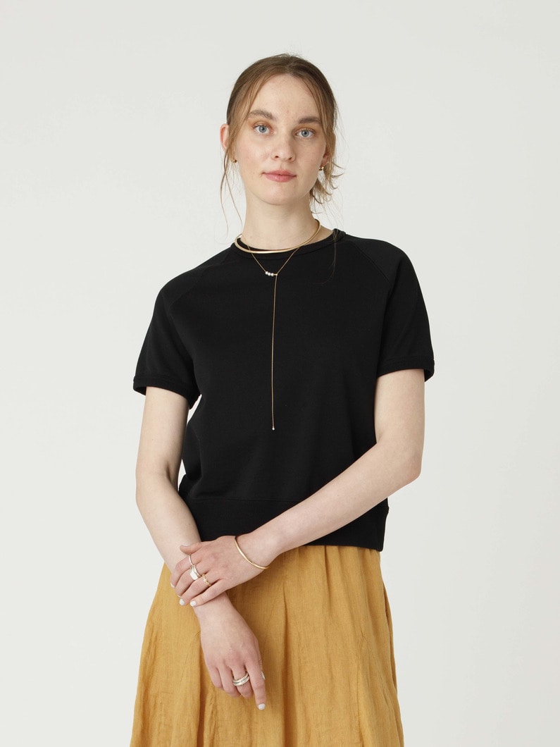 テンダーテリー プルオーバー 詳細画像 black