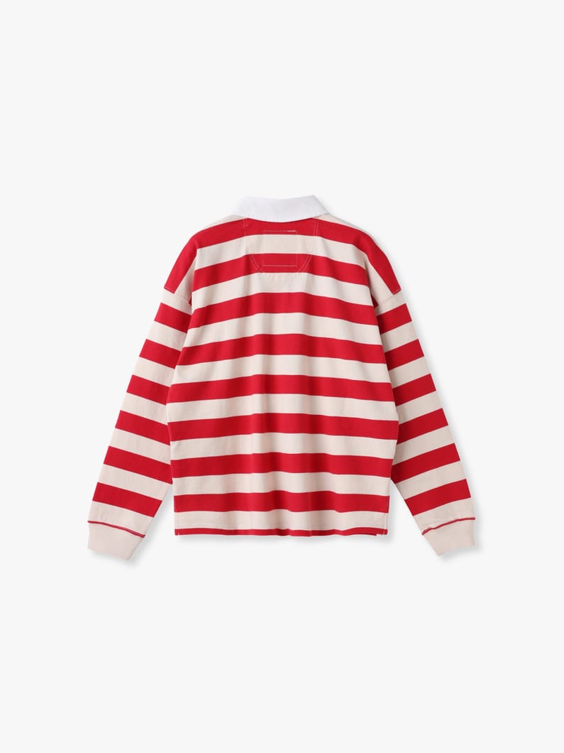 ボックスマッチ ラガーシャツ 詳細画像 red 1