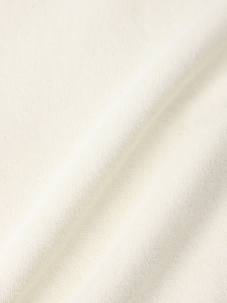 ハーフベース スウェットプルオーバー 詳細画像 white 4