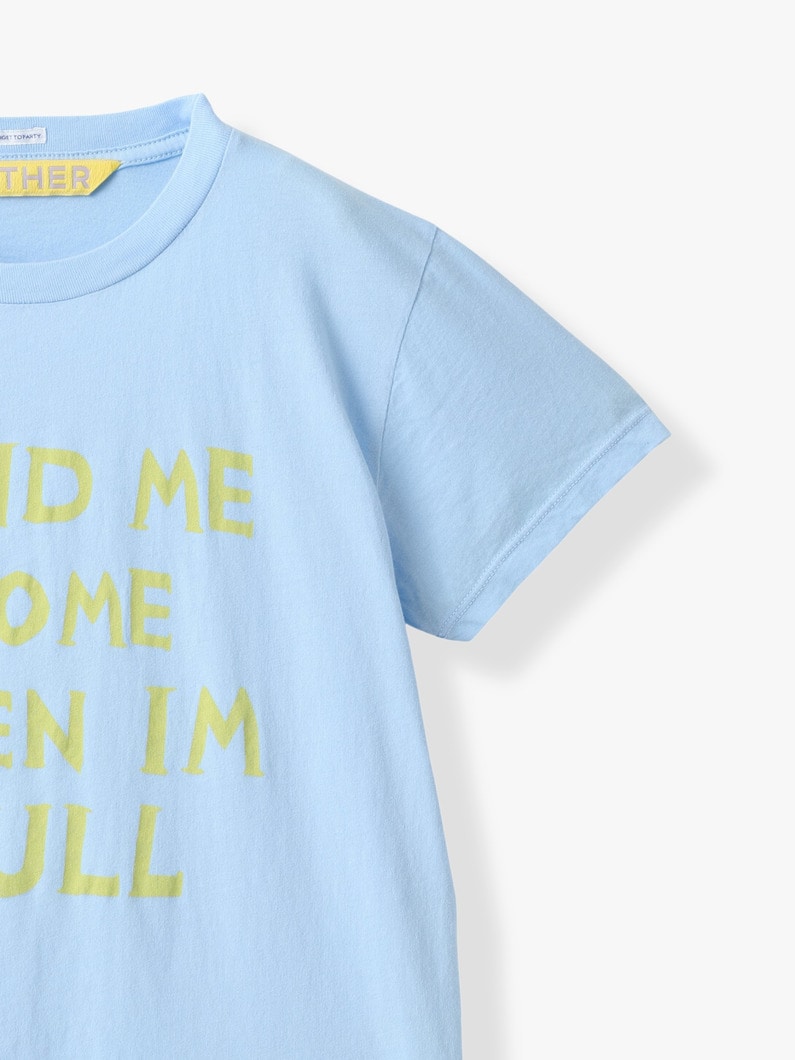 グッディ グッディ ボクシー ティー 詳細画像 light blue 2