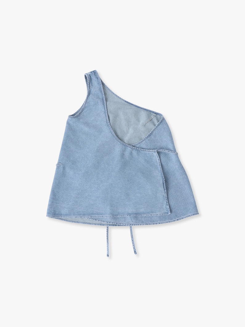 アイ ワンショルダー トップ 詳細画像 light blue 1