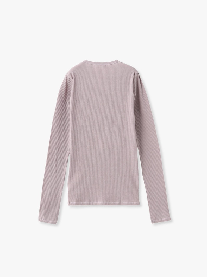 ハート ロングスリーブ ティー（ライトパープル） 詳細画像 light purple 1