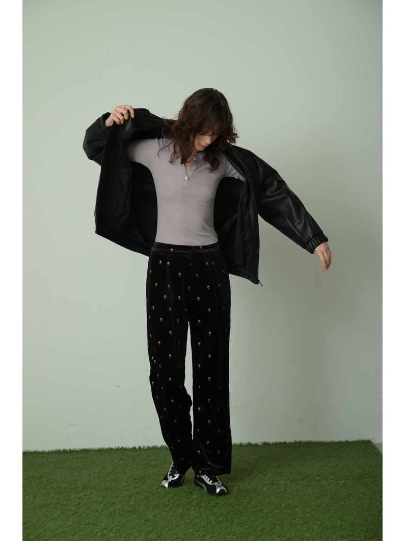 デュアル ロングスリーブ トップ 詳細画像 light purple 5