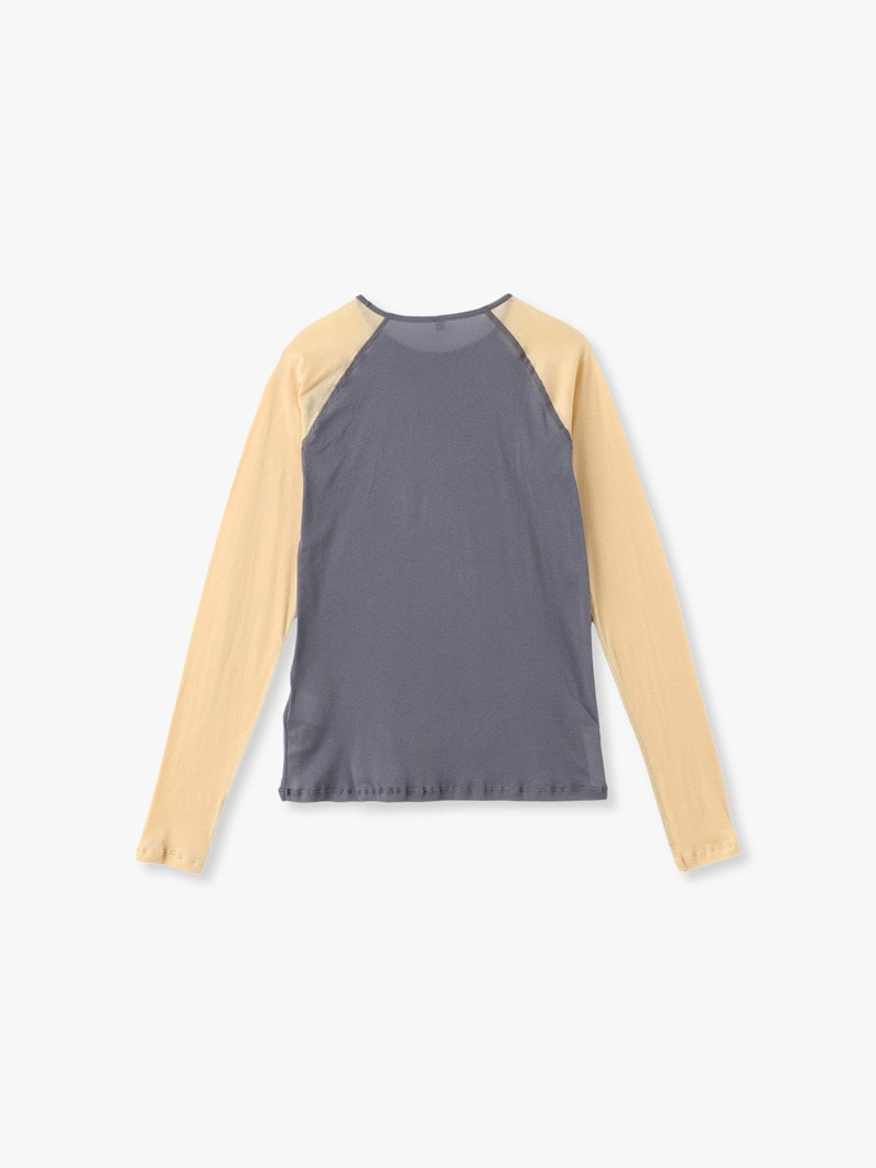 ジーン ロングスリーブ ティー 詳細画像 blue 1