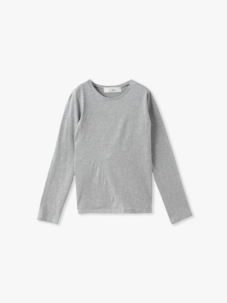 2ピース レイヤード トップ セット 詳細画像 medium gray 1