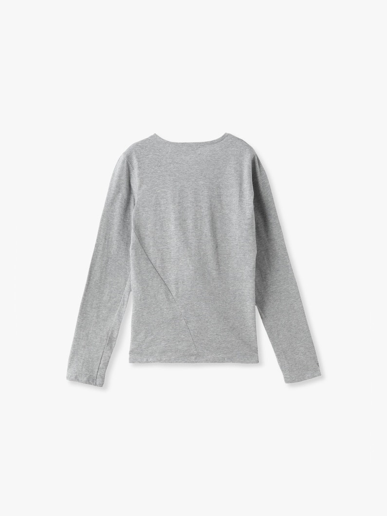 2ピース レイヤード トップ セット 詳細画像 medium gray 2