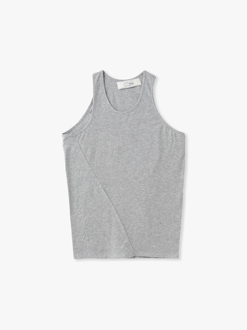 2ピース レイヤード トップ セット 詳細画像 medium gray 4