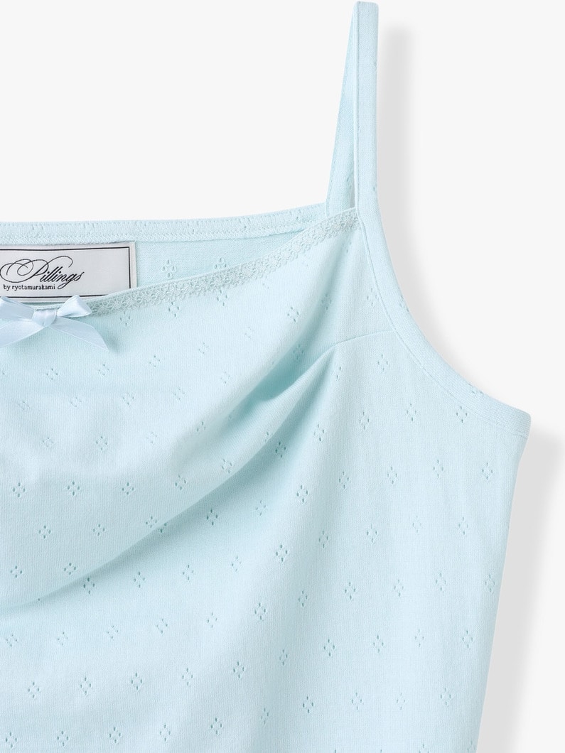 ドレープ キャミソール トップ 詳細画像 light blue 2