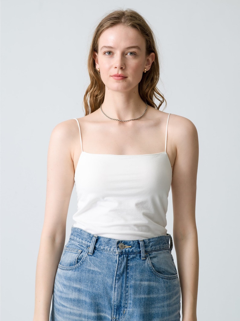 チューブ キャミソールトップ 詳細画像 white 1