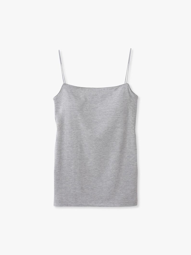 チューブ キャミソールトップ 詳細画像 top gray