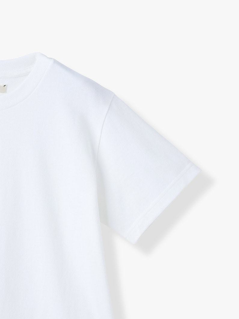 アメリカン ドライコットン ティー 詳細画像 white 2