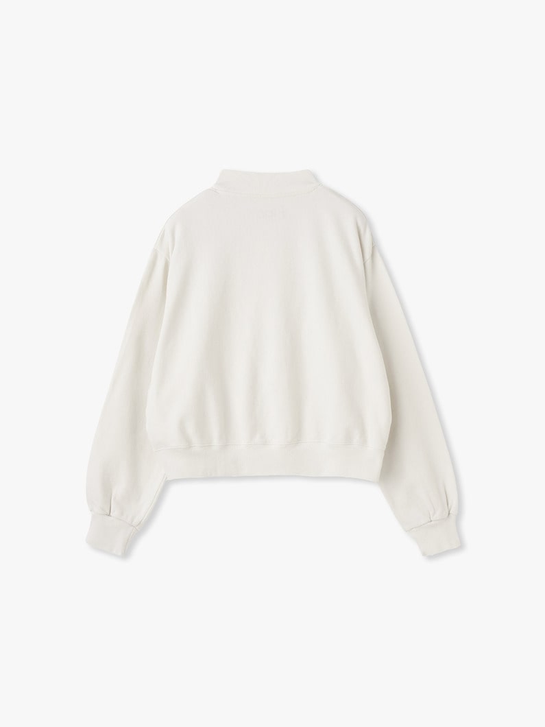 サステナブルコットン スウェット カーディガン（women） 詳細画像 black 1