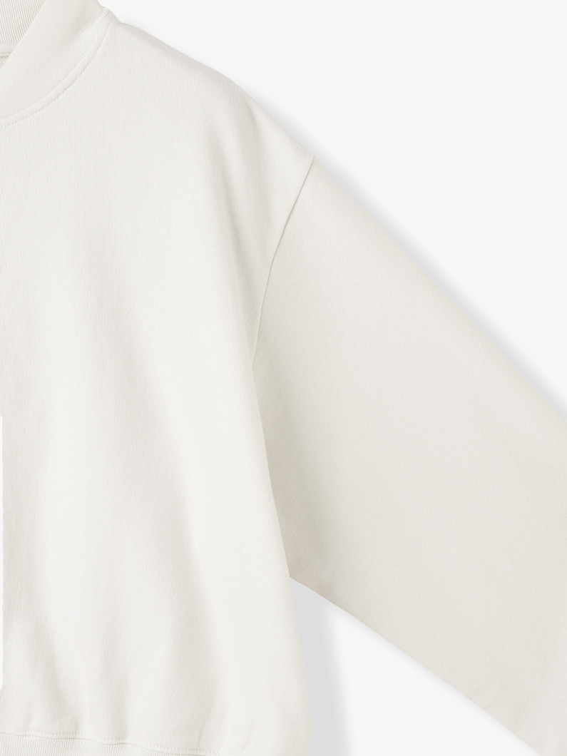 サステナブルコットン スウェット カーディガン（women） 詳細画像 black 2