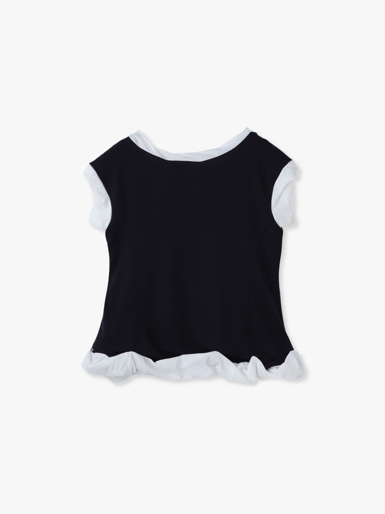 レイヤード ツイスト ティー（ネイビー） 詳細画像 navy 1