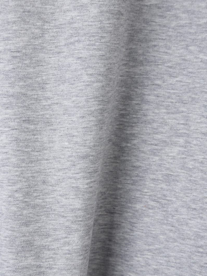 コットンポンチ ニットカラー ティー（トップグレー） 詳細画像 top gray 3
