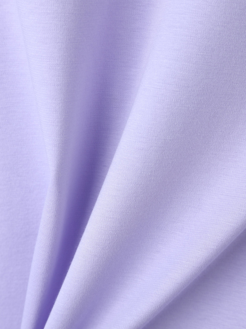 コットンポンチ ニットカラー スリーブレス トップ（ラベンダー） 詳細画像 lavender 3