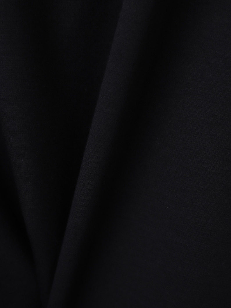 コットンポンチ ニットカラー スリーブレス トップ（ホワイト/ブラック） 詳細画像 white 3