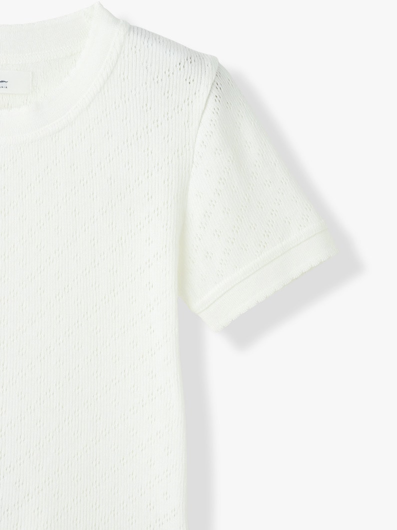 アイレット ティー 詳細画像 white 2