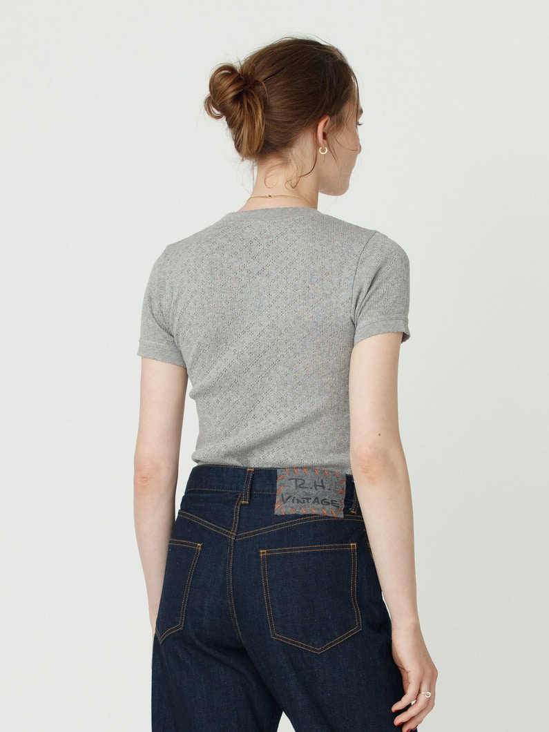 アイレット ティー 詳細画像 top gray 2