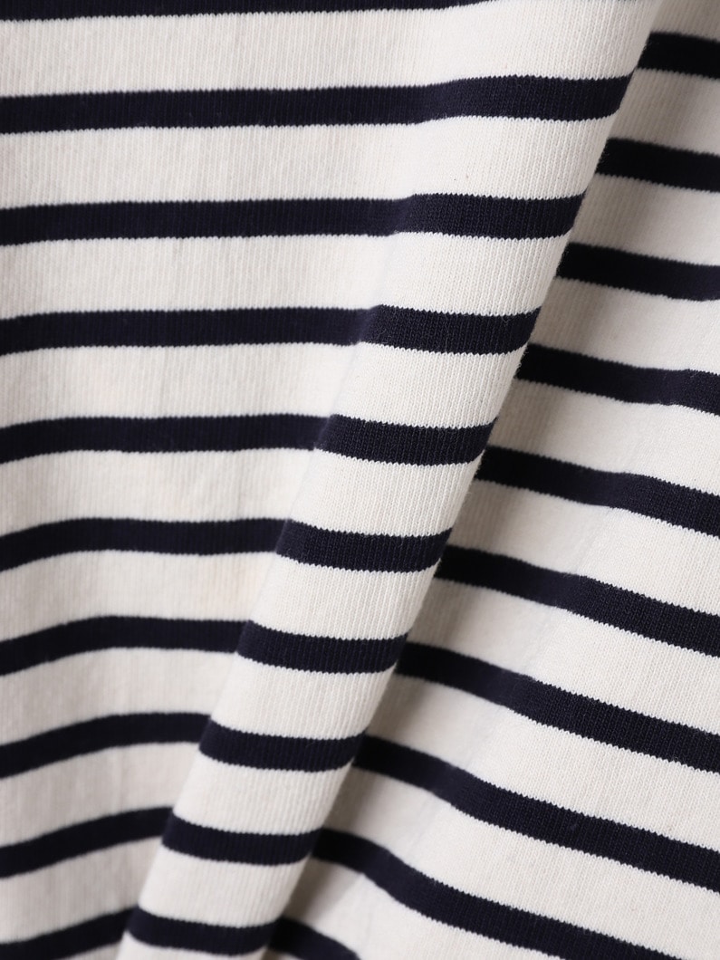 スイッチングボーダー ロングスリーブティー 詳細画像 green 3