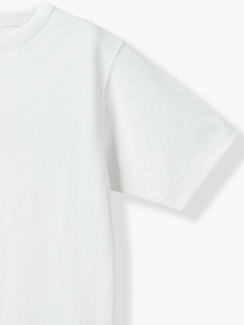 ベーシック ティー（ホワイト/ネイビー/テラコッタ） 詳細画像 white 2