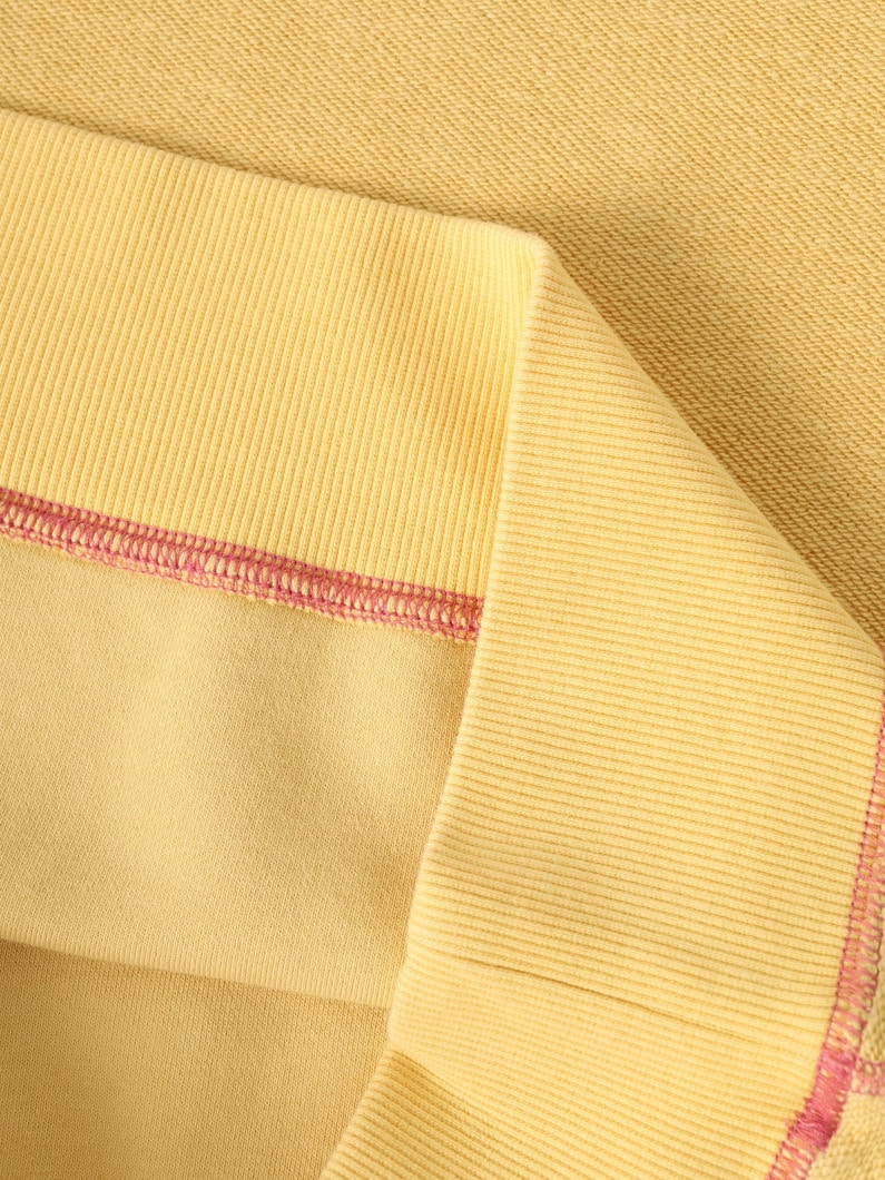 バイカラー スウェット トップ 詳細画像 yellow 3