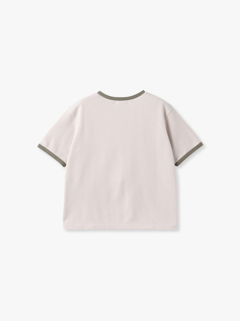 リンガー ティー（アイボリー/ブラック） 詳細画像 ivory 1