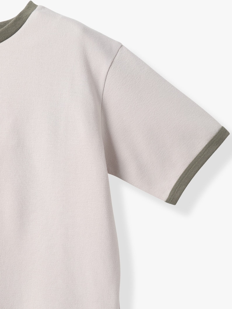 リンガー ティー（アイボリー/ブラック） 詳細画像 ivory 2