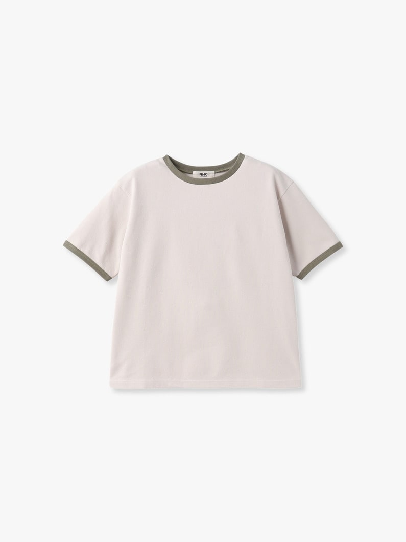 リンガー ティー（アイボリー/ブラック） 詳細画像 ivory 4