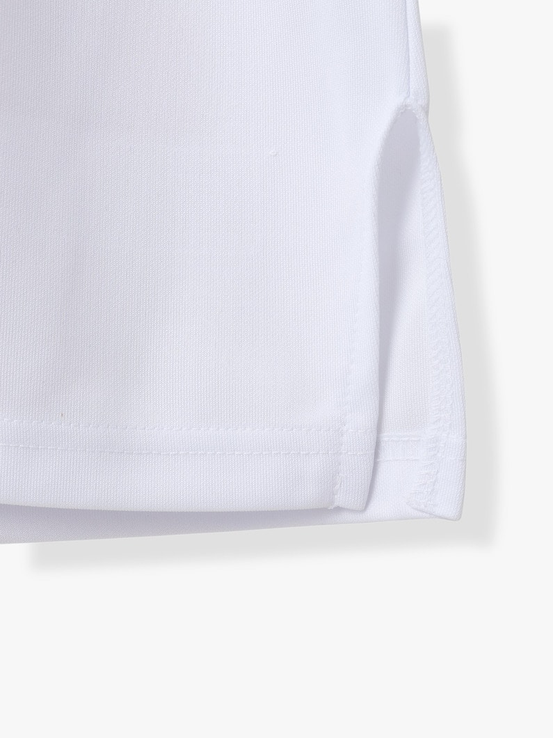 サーカ メイク セパレート ヘム ライン スリーブ ジャージートップ（ホワイト/グリーン） 詳細画像 white 3