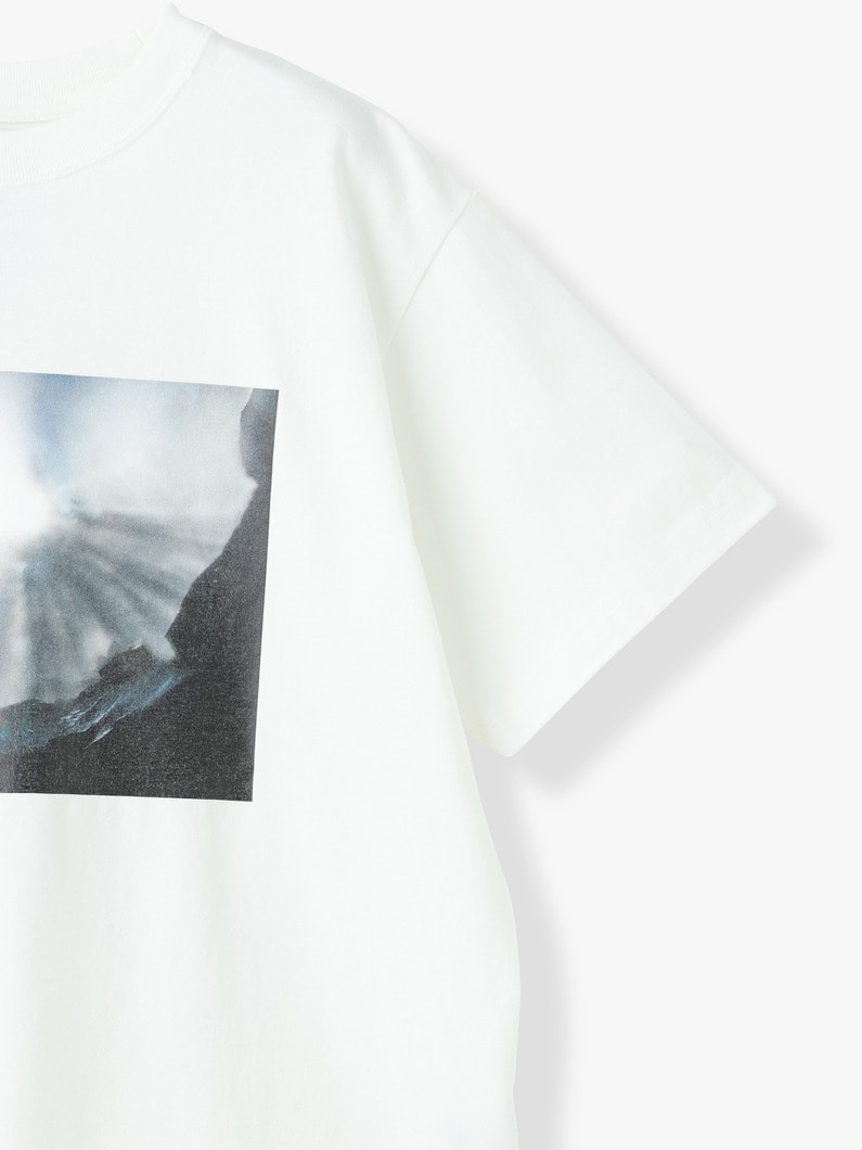 プリント ティー（オフホワイト/ブラック） 詳細画像 off white 2