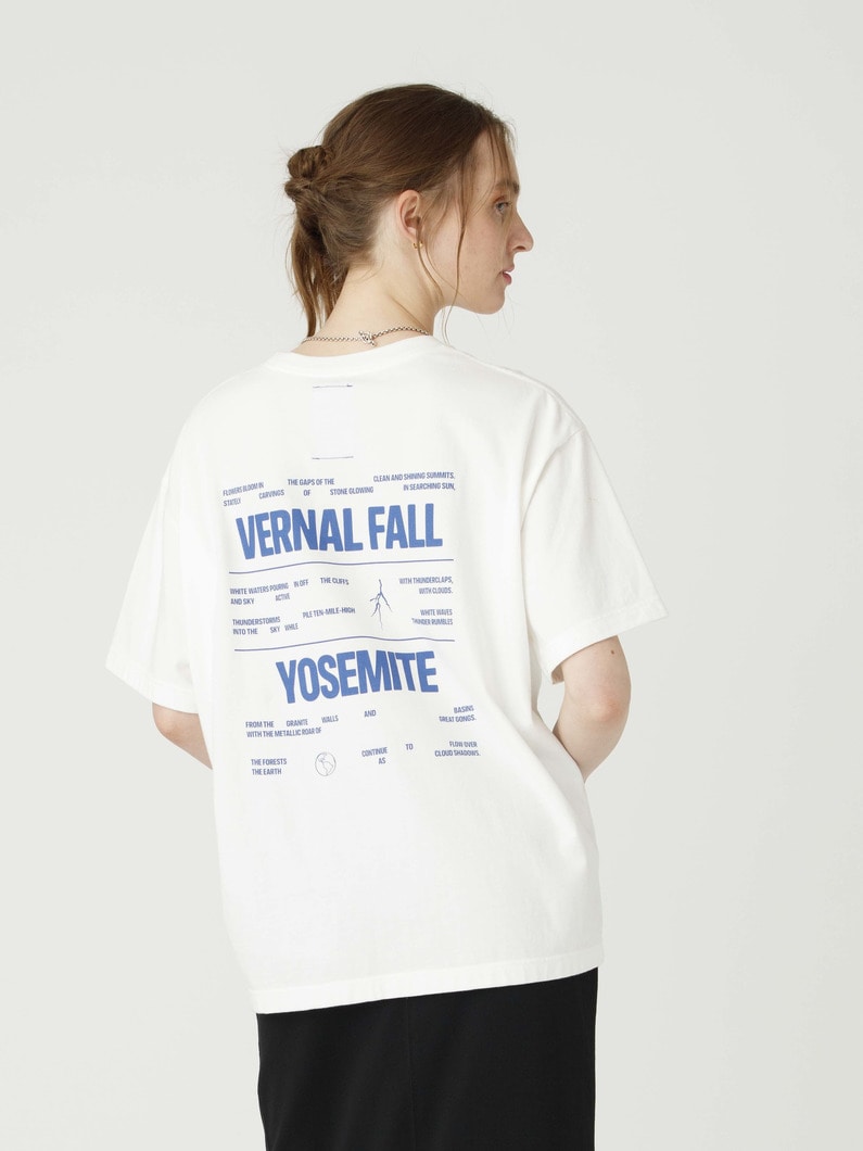 プリント ティー（オフホワイト/ブラック） 詳細画像 off white 3