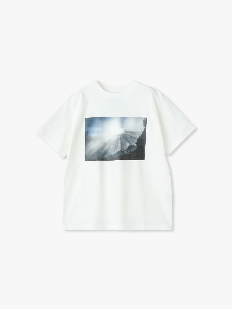 プリント ティー（オフホワイト/ブラック） 詳細画像 off white 4