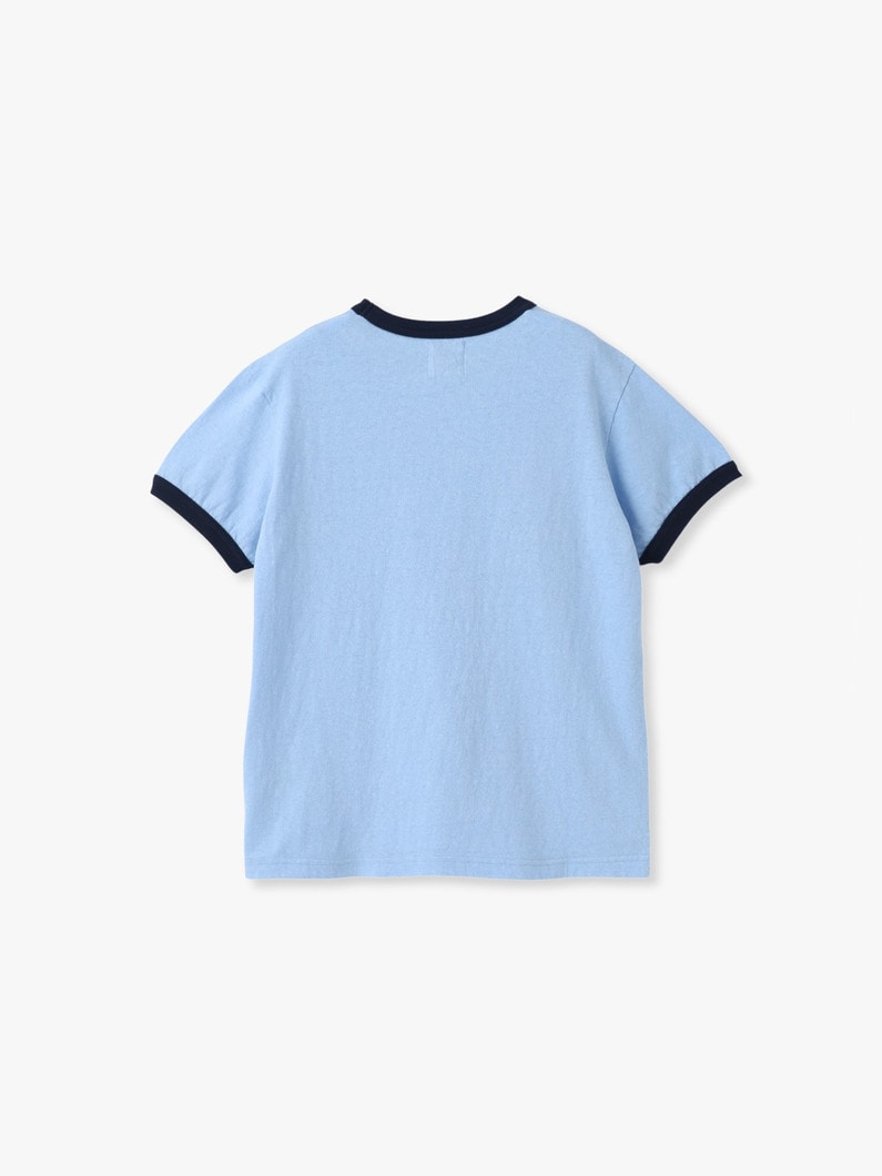 リンガーティー（ホワイト/ブルー/チャコールグレー） 詳細画像 white 1