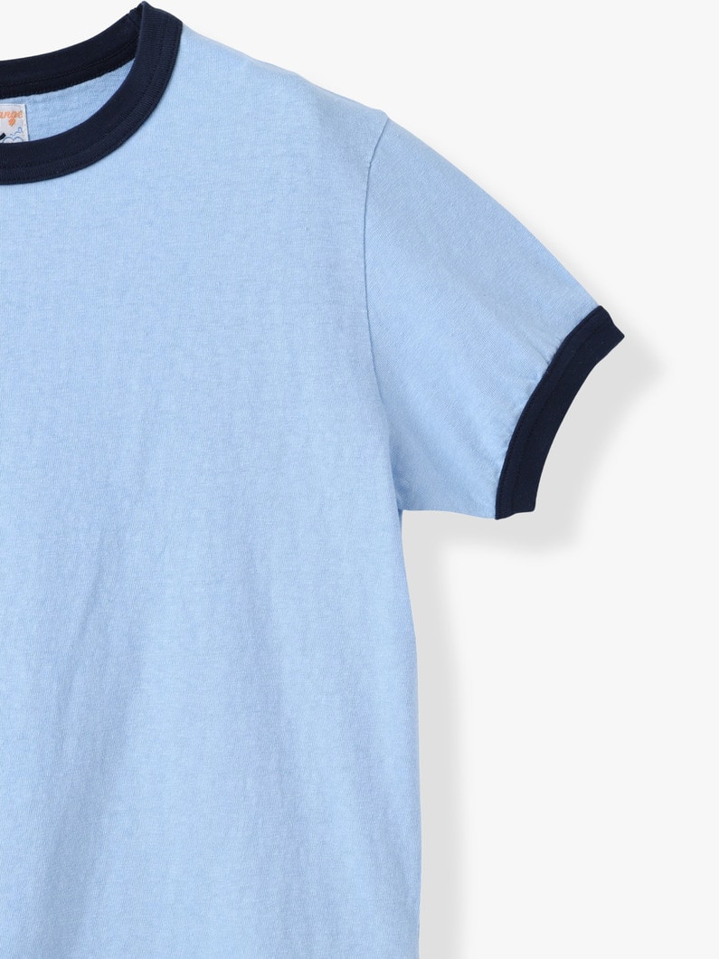 リンガーティー（ホワイト/ブルー/チャコールグレー） 詳細画像 white 2