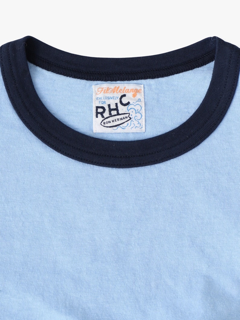 リンガーティー（ホワイト/ブルー/チャコールグレー） 詳細画像 white 3