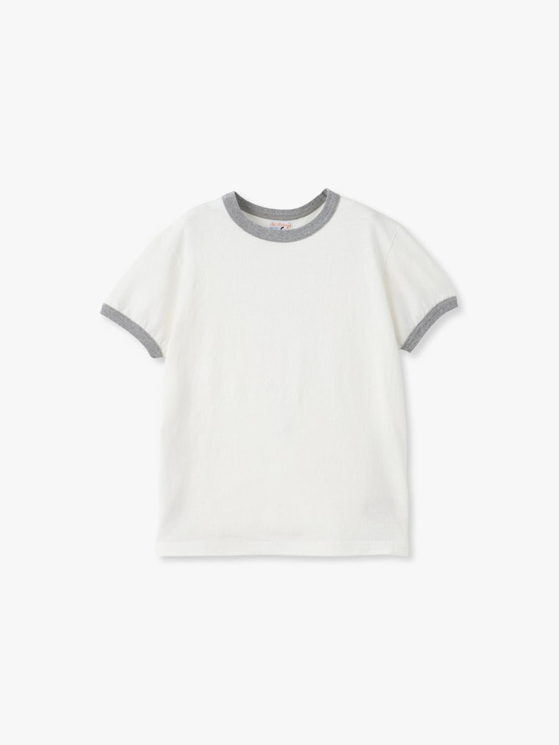 リンガーティー（ホワイト/ブルー/チャコールグレー） 詳細画像 white 5