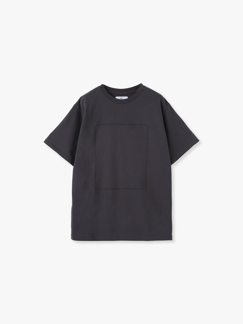 ウェーブ プリント ティー 詳細画像 charcoal gray 3