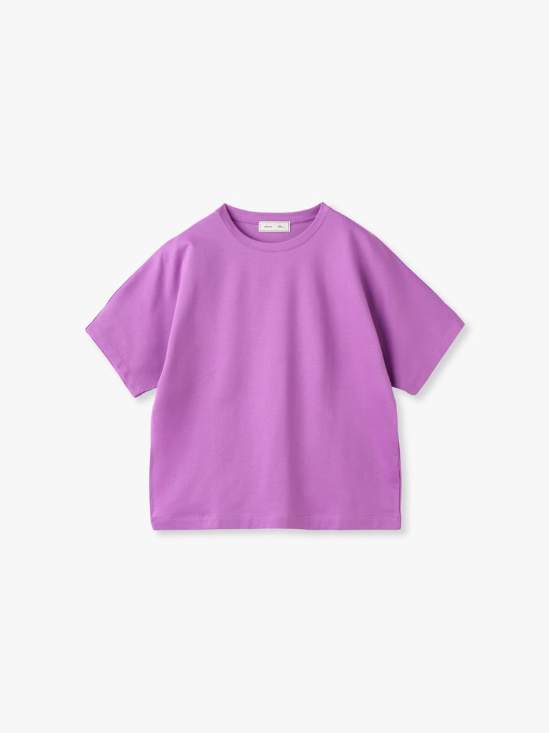 オーガニックコットン ポンチティー（イエロー/ネイビー/パープル） 詳細画像 purple 3