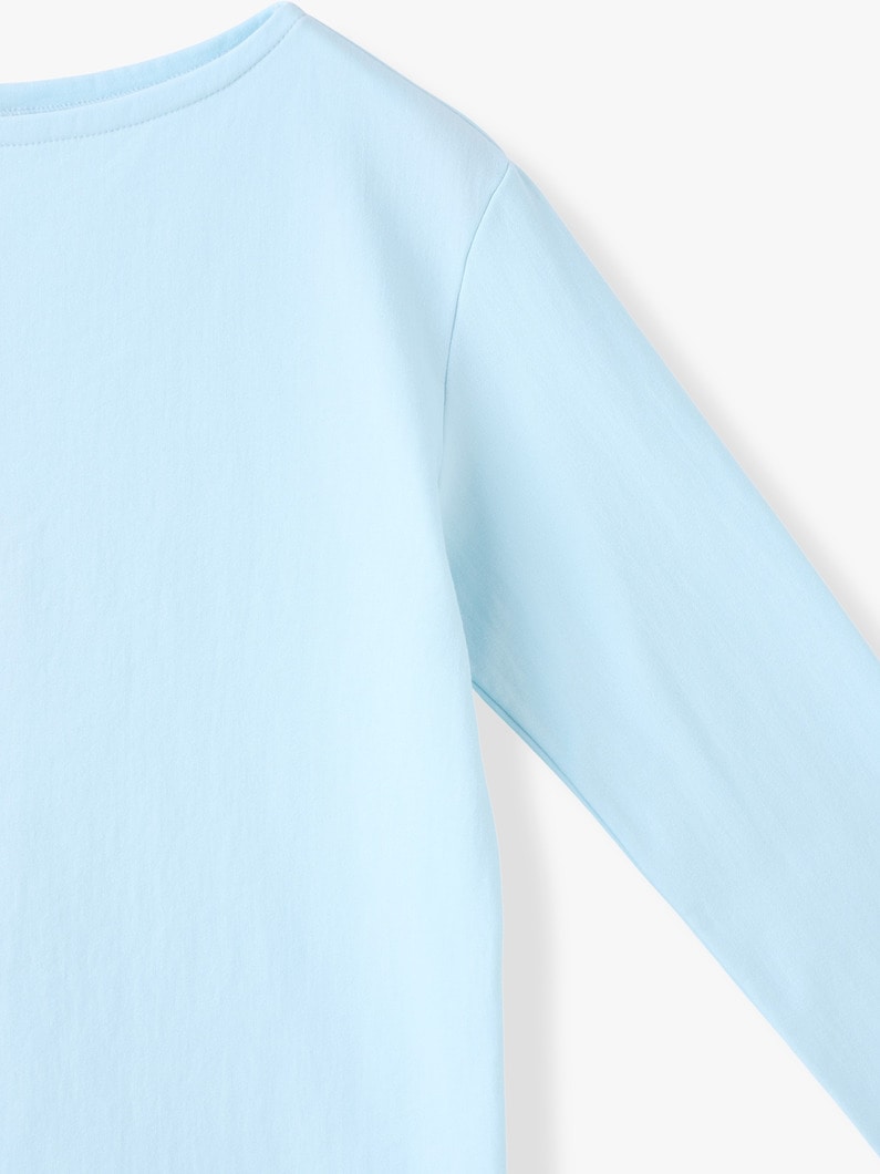 エラスティック ハイゲージ ボートネック スウェットトップ 詳細画像 off white 2