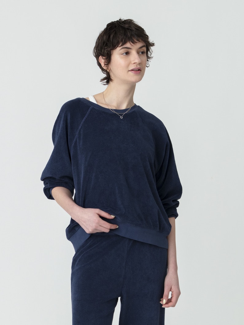 サモス オーバーサイズ スウェット シャツ（ネイビー） 詳細画像 navy 1