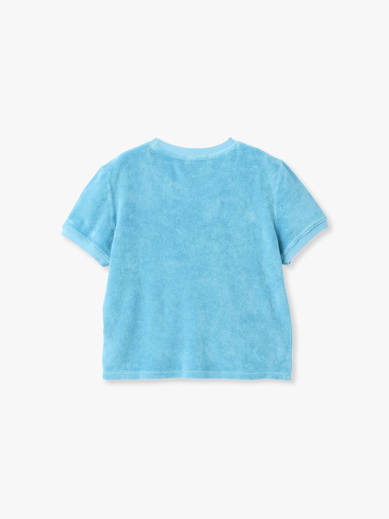 カルピ クルーネック ティー（ピンク/ブラウン/ターコイズ） 詳細画像 turquoise 1