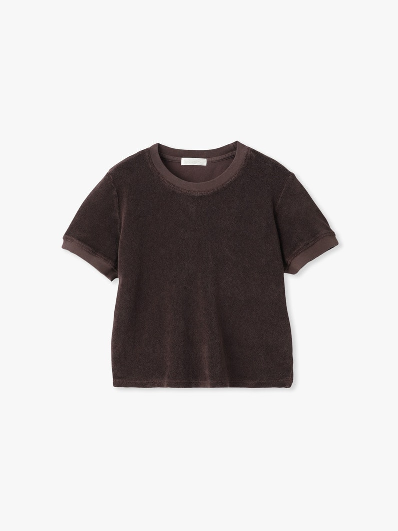 カルピ クルーネック ティー（ピンク/ブラウン/ターコイズ） 詳細画像 brown