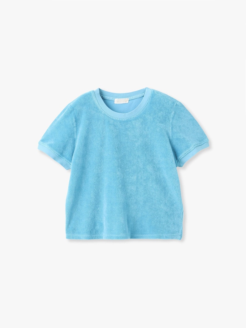 カルピ クルーネック ティー（ピンク/ブラウン/ターコイズ） 詳細画像 turquoise 3