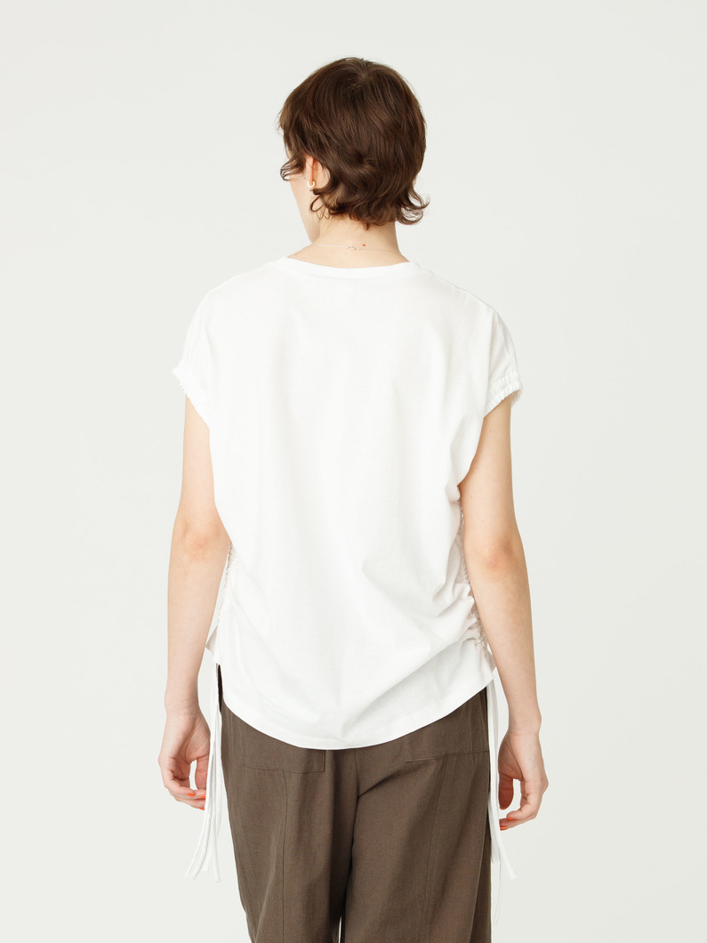 スティーリ スリーブレス トップ 詳細画像 white 3