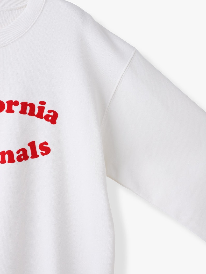 カリフォルニア ジャーナル スウェット プルオーバー 詳細画像 white 2