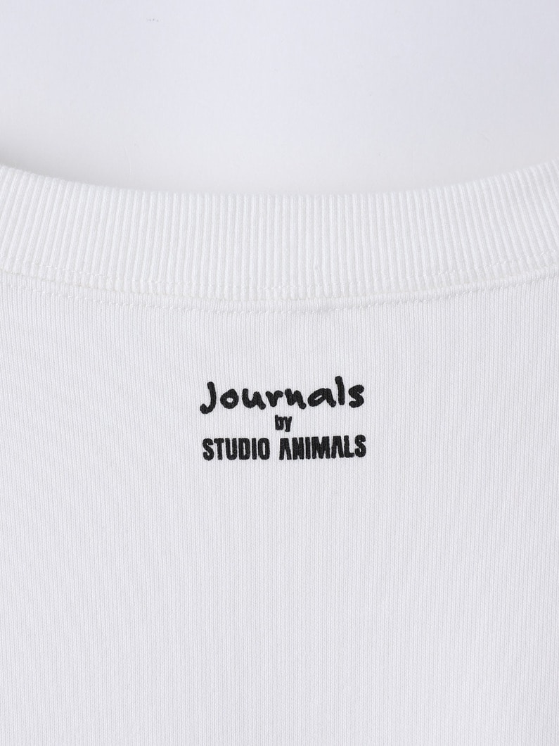 カリフォルニア ジャーナル スウェット プルオーバー 詳細画像 white 3