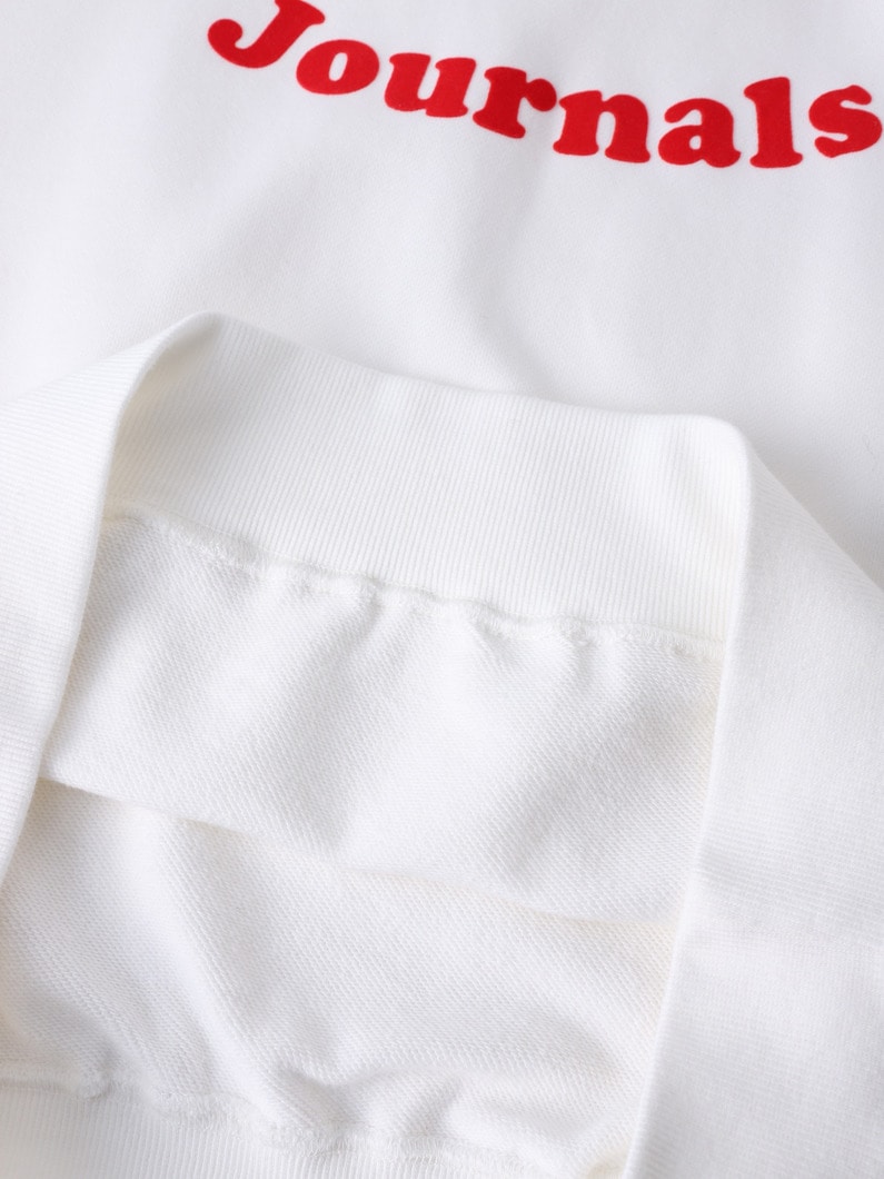 カリフォルニア ジャーナル スウェット プルオーバー 詳細画像 white 4